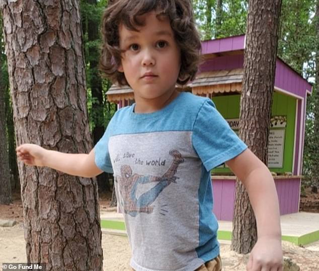 Miles was last seen on home security footage wearing only a red T-shirt as he skipped into the front yard and walked away from his home