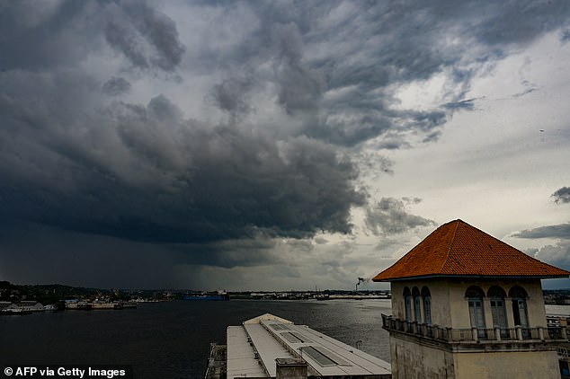 An official NHC update Wednesday said the storm could become a tropical depression or worse 