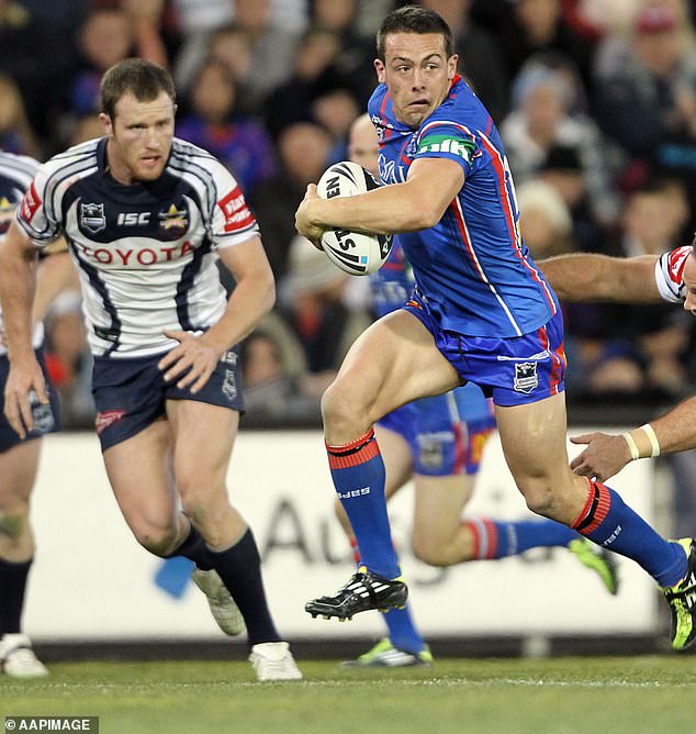 Stig, 34, played 13 first-year games with Newcastle in 2011 and appeared to be emerging as a crafty halfback