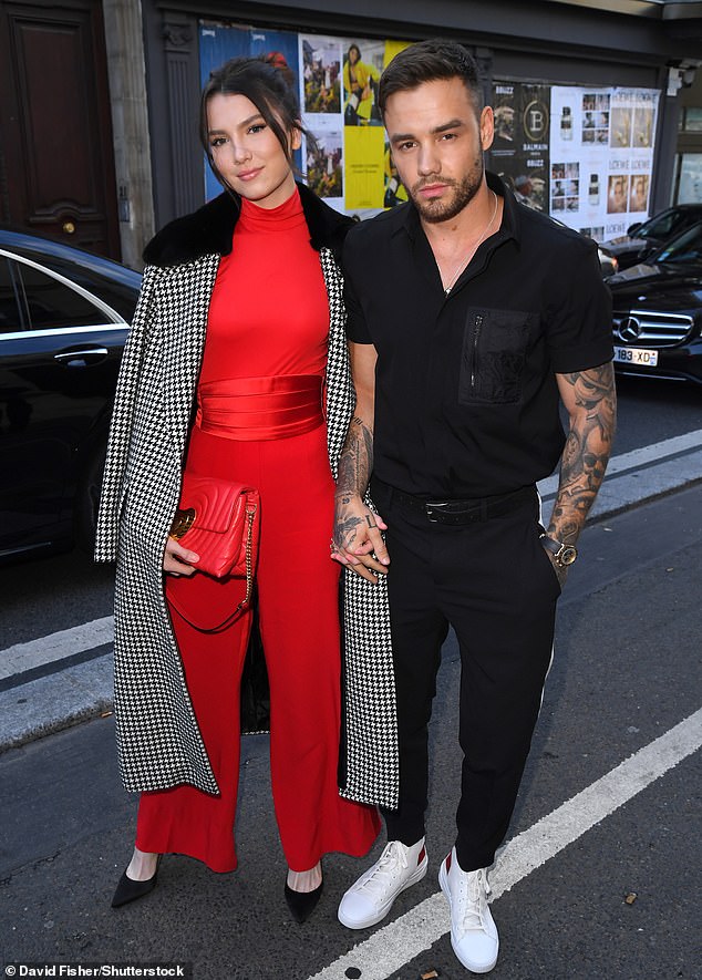 Representatives for Liam Payne's ex-fiancée Maya Henry told DailyMail.com: 'She is clearly in shock at the moment.' (photo: Payne and Henry at Paris Fashion Week 2019)