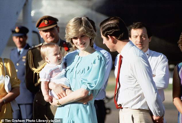 The couple, with Prince William, arrived in Australia in March 1983. During the tour, a well-known Maori agitator admonished the pair