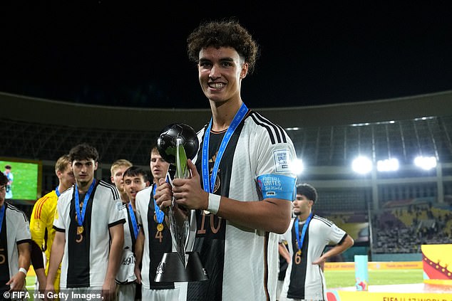 Darvich is seen as a rising star and helped Germany win the Under-17 World Cup last year