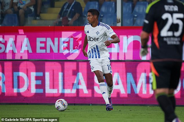 Varane joined Como this summer but quit after picking up an injury on his debut