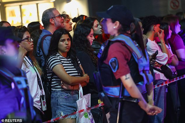 Throngs of fans arrived on the scene in Buenos Aires following the death of Liam Payne