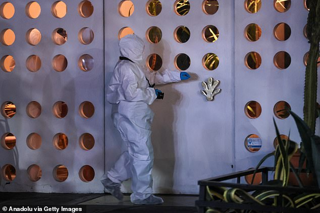 Forensic teams are combing the Casa Sur Hotel in Buenos Aires, where Payne fell