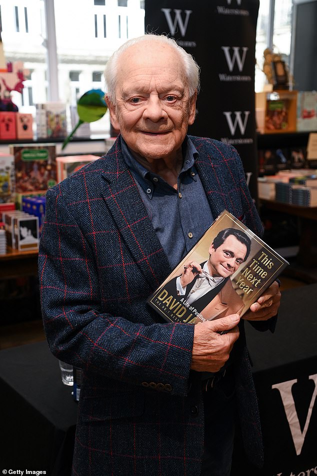 In his new memoir This Time Next Year, David recalls the overwhelming cascade of emotions he felt upon seeing the life-changing letter (pictured last week)