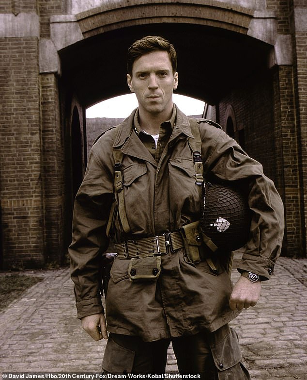 Damian began his career with the Royal Shakespeare Company and was seen in a production of Hamlet by Steven Spielberg, who later cast him in Band of Brothers in 2001; pictured 2001