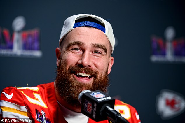 Kelce has been quiet on the political front, while girlfriend Taylor Swift is supporting Harris