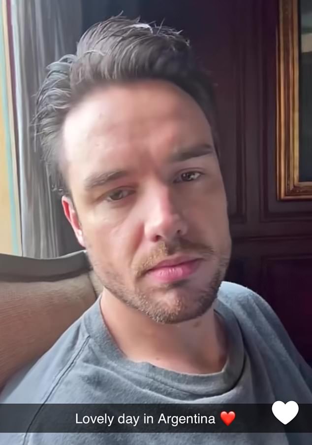 One of Liam Payne's last selfies in Buenos Aires was captioned: 'Beautiful day in Argentina'