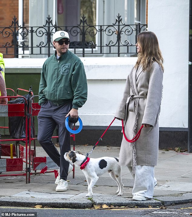 Horan, who saw Payne at a concert in Argentina just days before he died, looked devastated today as he walked through London with his girlfriend Amelia Woolley.