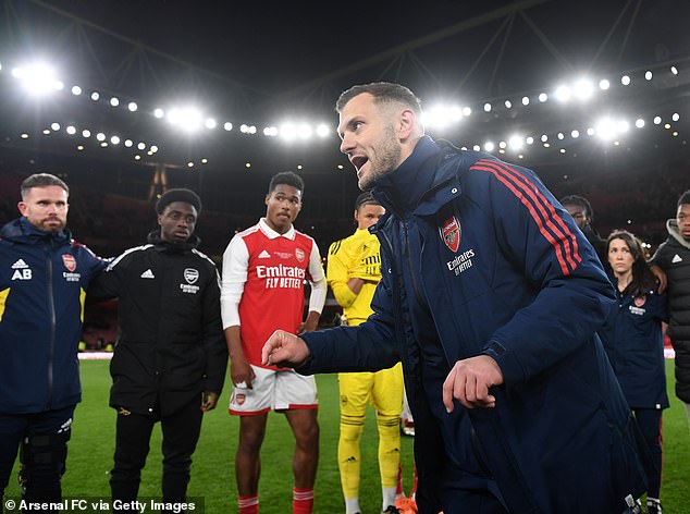 Wilshere led Arsenal's U18s to the 2023 FA Youth Cup final, where they were soundly beaten by West Ham