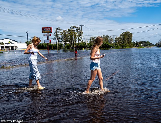 Large tides driven by this week's supermoon could flood South Florida's coast as the state reels from the devastation of Hurricane Milton. During the storm, water flowed through the streets of New Port Richey