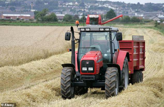 Massey-Ferguson – a rival of John Deere – is known for its red tractors