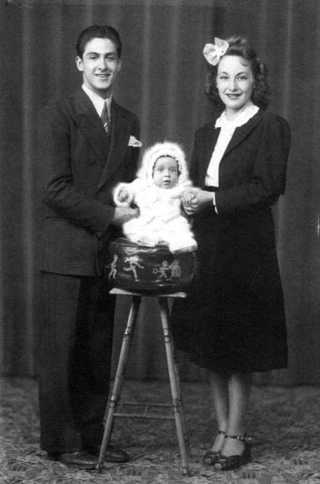 Born in Manhattan, New York City, on April 25, 1940 as Alfredo James Pacino, he was the only child of Sicilian Italian-American parents Rose (née Gerardi) and Salvatore Pacino; seen with his parents in 1940