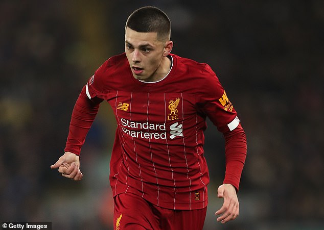 The attacking star came through Liverpool's youth ranks and made one senior appearance