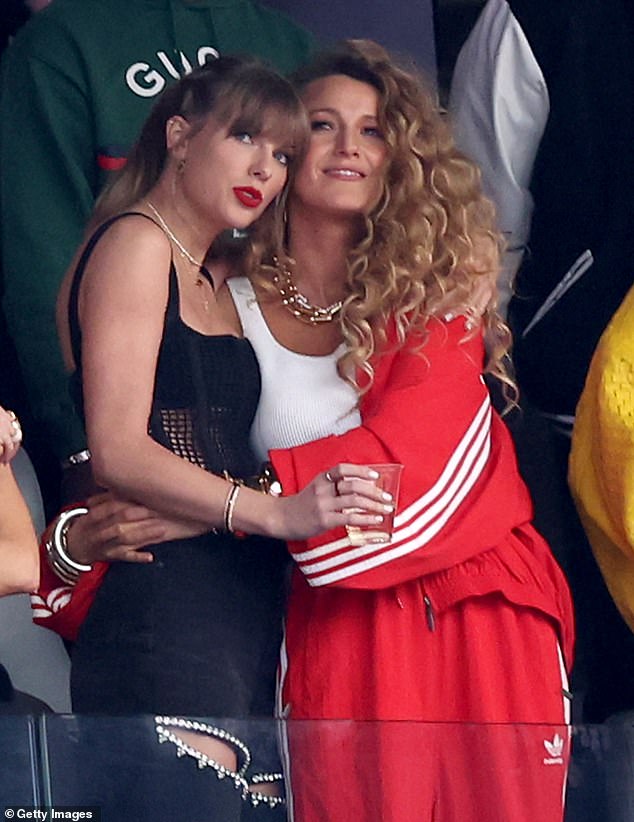 Taylor and Blake have been close friends for a long time; seen cheering on Travis together at Super Bowl LVIII in February