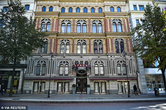 According to the Visit Stockholm website, The V is located on the second floor of Sturecompagniet, Stockholm's largest and most prestigious nightclub