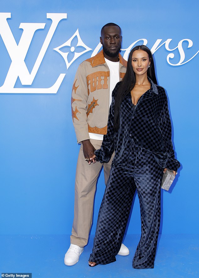 Stormzy and Maya confirmed their split was 'final' in a statement, after previously going their separate ways in 2019 and reconnecting in August last year (pictured in June)