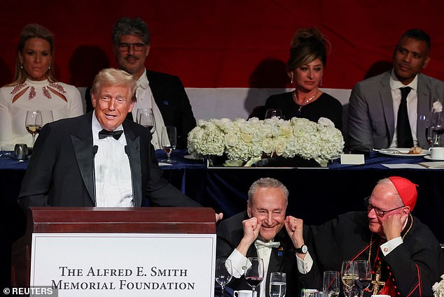 Appearing on Fox & Friends, Trump revealed that Fox staff helped him write jokes for the Al Smith dinner