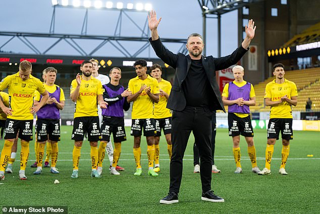 The Swede was given a fond farewell as he left Elfsborg after years of high performance