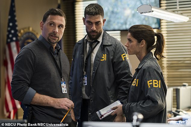 (l-r) Jeremy as Assistant Special Agent Jubal Valentine, Zeeko Zaki, as Special Agent Omar Adom 'OA' Zidan, Missy Peregrym as FBI Special Agent Maggie Bell