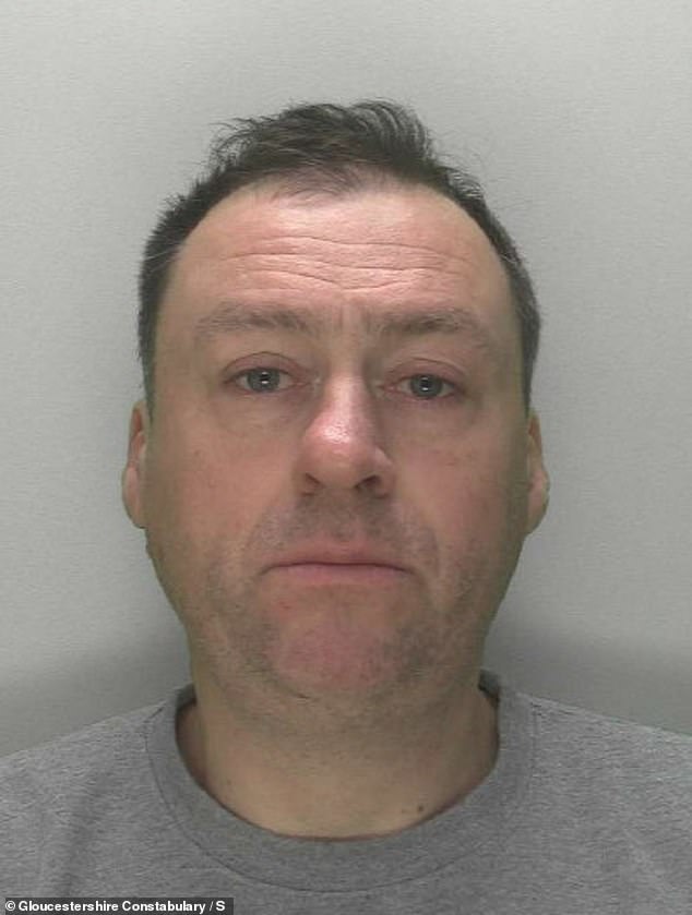 Darren Taylor, 53, was sentenced to nine months in prison for the horrific attack