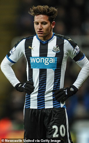 Thauvin struggled for long spells in the Premier League at Newcastle