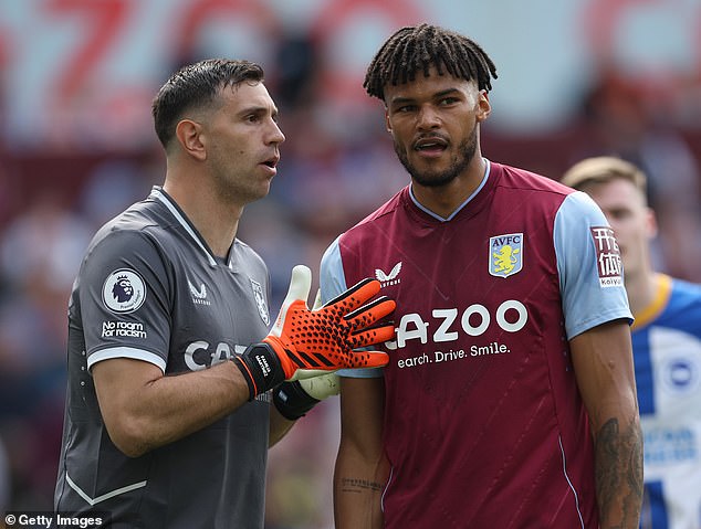 Emi Martinez and Mings are the most powerful personalities in Villa's squad and with the club chasing success on four fronts, Emery is pleased to finally be able to call on both of them.