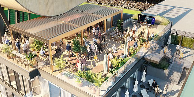 Those undertaking The Sky Deck experience can dine both indoors and outdoors