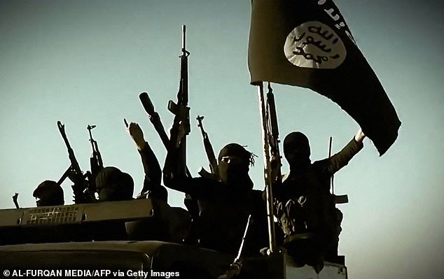 File image taken from a propaganda video released by Islamic State on March 17, 2014