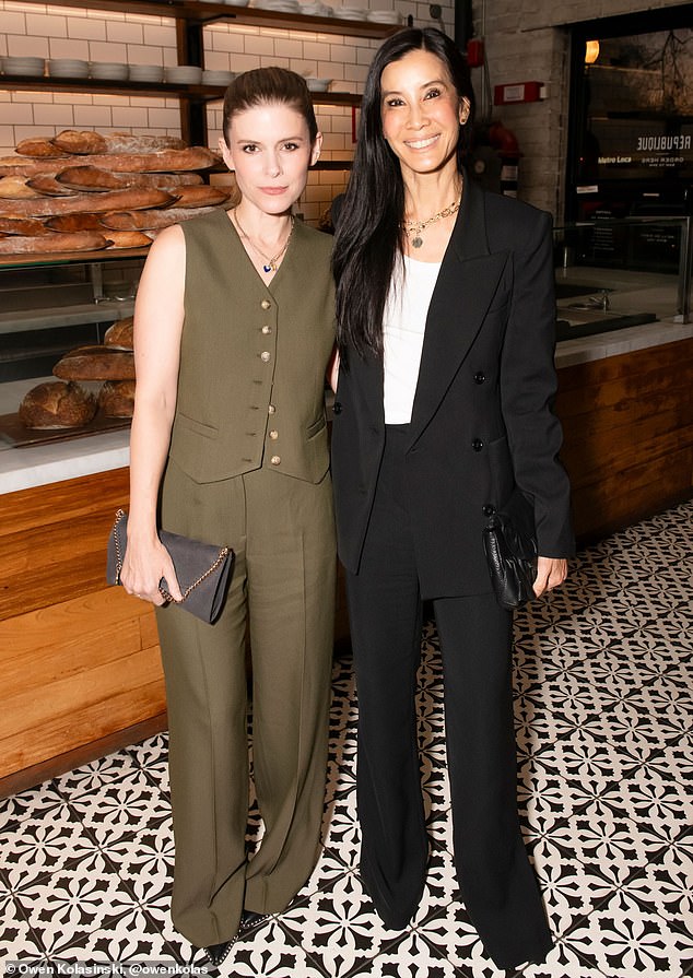 The evening, affectionately called 'Work Friends Dinner', was held at the Tony République restaurant, located in the heart of LA (Kate Mara and Lisa Ling seen)