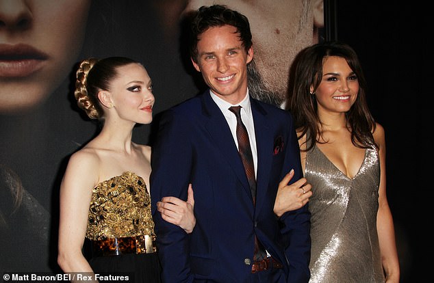 The role of Eponine was not intended for Taylor, who recently resumed her Eras Tour in Miami, as it ultimately went to breakout actress Samantha Barks; Amanda, Eddie and Samantha seen in 2012