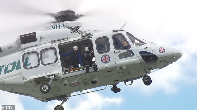 Multiple agencies, including the police, Marine Area Command, PolAir and SES, have teams canvassing the area in search of the children