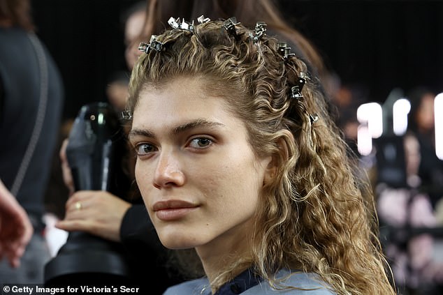 Sampaio, 27, who became the brand's first openly transgender model in 2019, also walked alongside fellow transgender star Alex Consani, 21, in a historic first for the show - but the show was rejected by fans