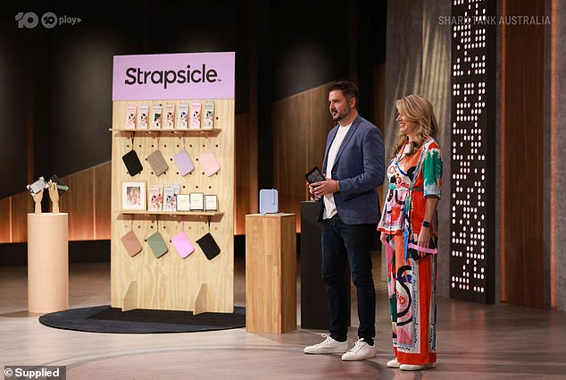 Rice and Stainlay debuted the product on Shark Tank Australia this week