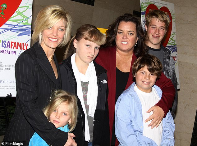 Chelsea was adopted by her co-wife Kelli Carpenter when she was just a baby, but moved out of the family home in 2016 at the age of 18. The family was pictured 14 years ago in 2010 and includes their children Vivienne, Kelli, Chelsea , Blake and Parker