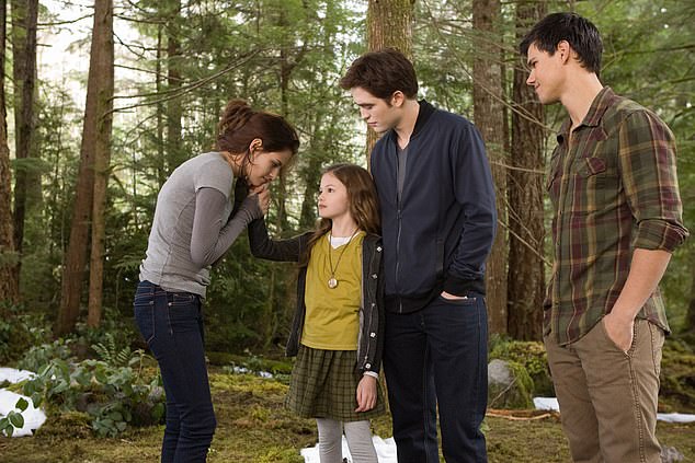 Taylor wasn't the only actress to play Renesmee; actress Mackenzie Foy also played the half-vampire child