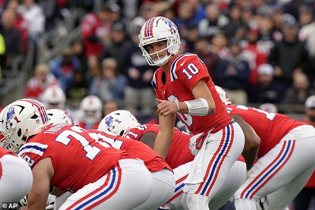 Drake Maye will make his second start for the New England Patriots