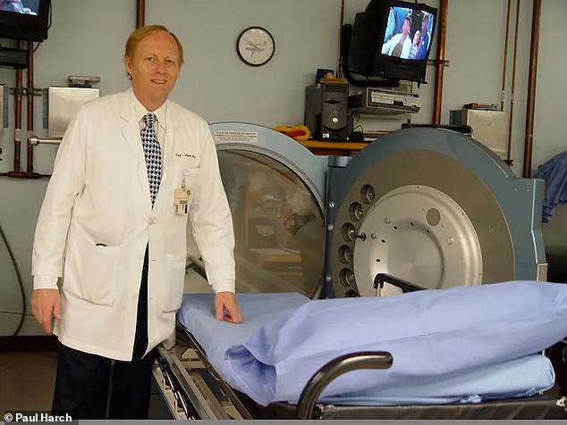 For Andrew's treatment, the family was able to see Dr. Paul Harch (photo), a world-renowned expert in the field of hyperbaric oxygen therapy for drowning children.