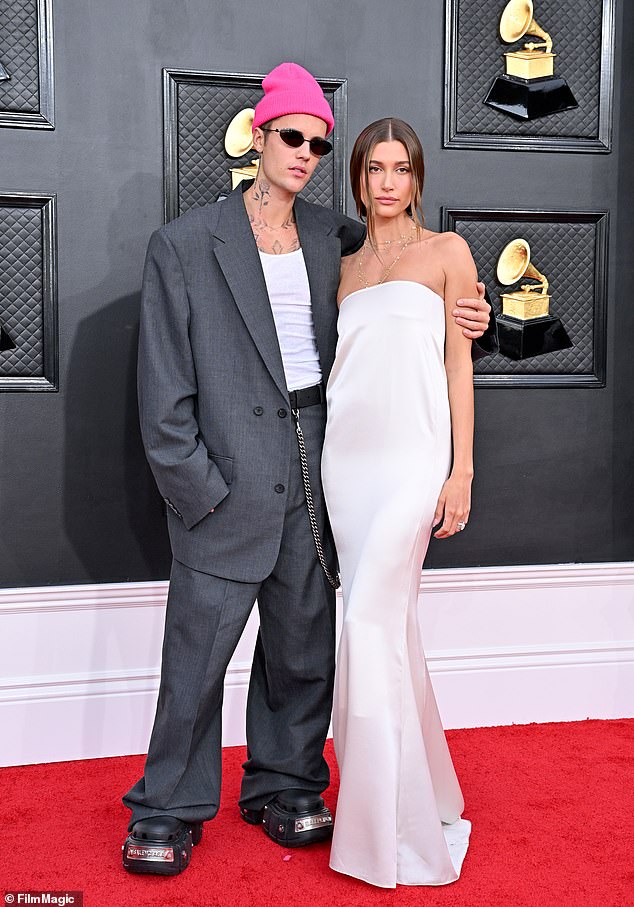 Justin himself, Jack Blues' new father with wife Hailey, 27, is said to be 'disgusted' by the allegations against Diddy and wants 'nothing to do with him'. Pictured: Justin and Hailey in 2022