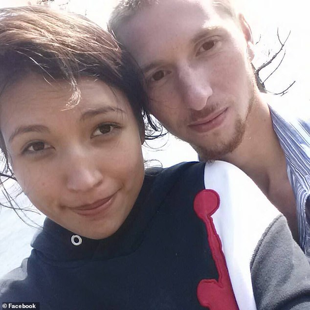 Jermain is pictured with her ex-boyfriend and father of the children, Michael DeFrance