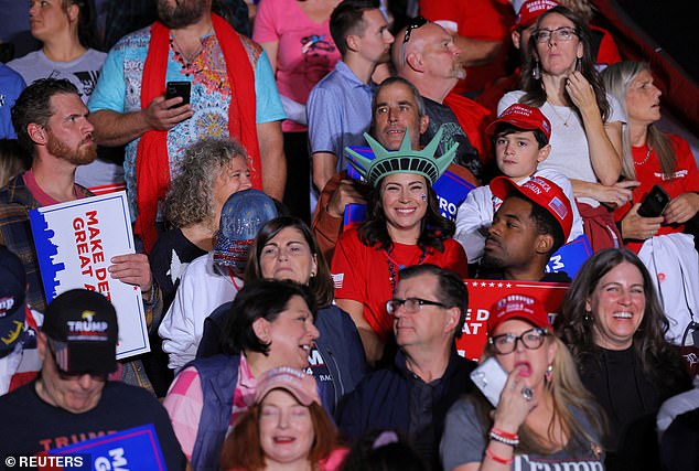 The Republican candidate addressed the crowd on Friday in Detroit, where early voting is already taking place