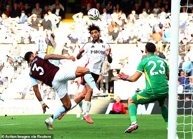 Fulham's Raul Jiminez opened the scoring in the fifth minute to put the hosts ahead