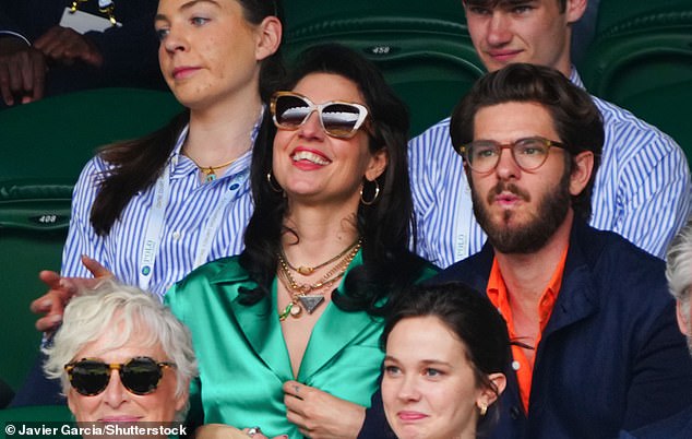 The movie star's romance with ethically non-monogamous, professional witch Kate Tomas was recently revealed [pictured together at Wimbledon in July]