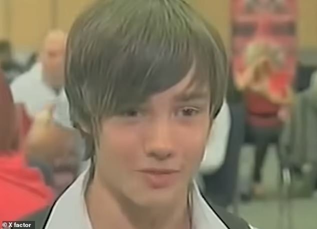 The music mogul, 65, met Payne when he auditioned for the X Factor for the very first time at the age of 14 (pictured)