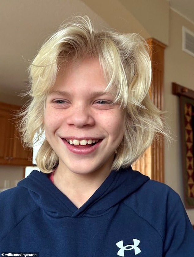 That same weekend, Alexander “Xander” Mick, 12, of Rice, Minnesota, (pictured) was also killed at the Harvest of Horror Haunted Hayride in St. Augusta after being run over by a wagon.