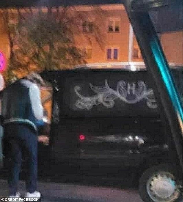 Hades Funeral Service, in Stalowa Wola, southeastern Poland, blamed a 'technical defect' on the vehicle's lock