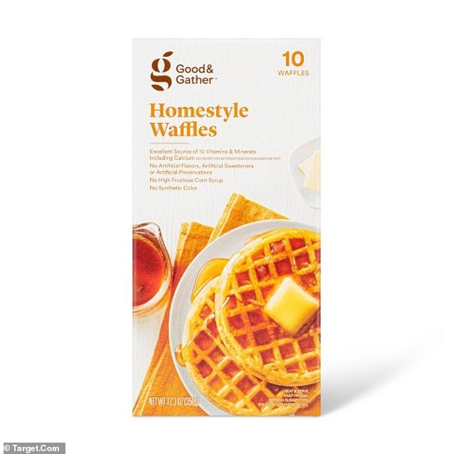 Good and Gather 12.3oz Homestyle Waffles is one of the recalled products