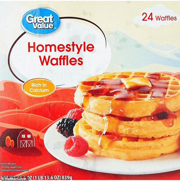 Value 12.3 oz Homestyle Waffles have been recalled