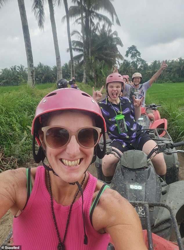 For now, the family has 'no timeline' on when they plan to return to Australia and said if their plans in Bali don't work out, they will try to live in Thailand. “The world is our oyster and you're never too old to try something new,” Annette said